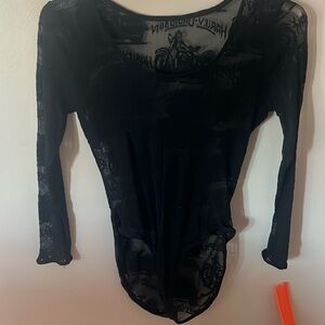 Harley Davidson mesh bodysuit!  🔥